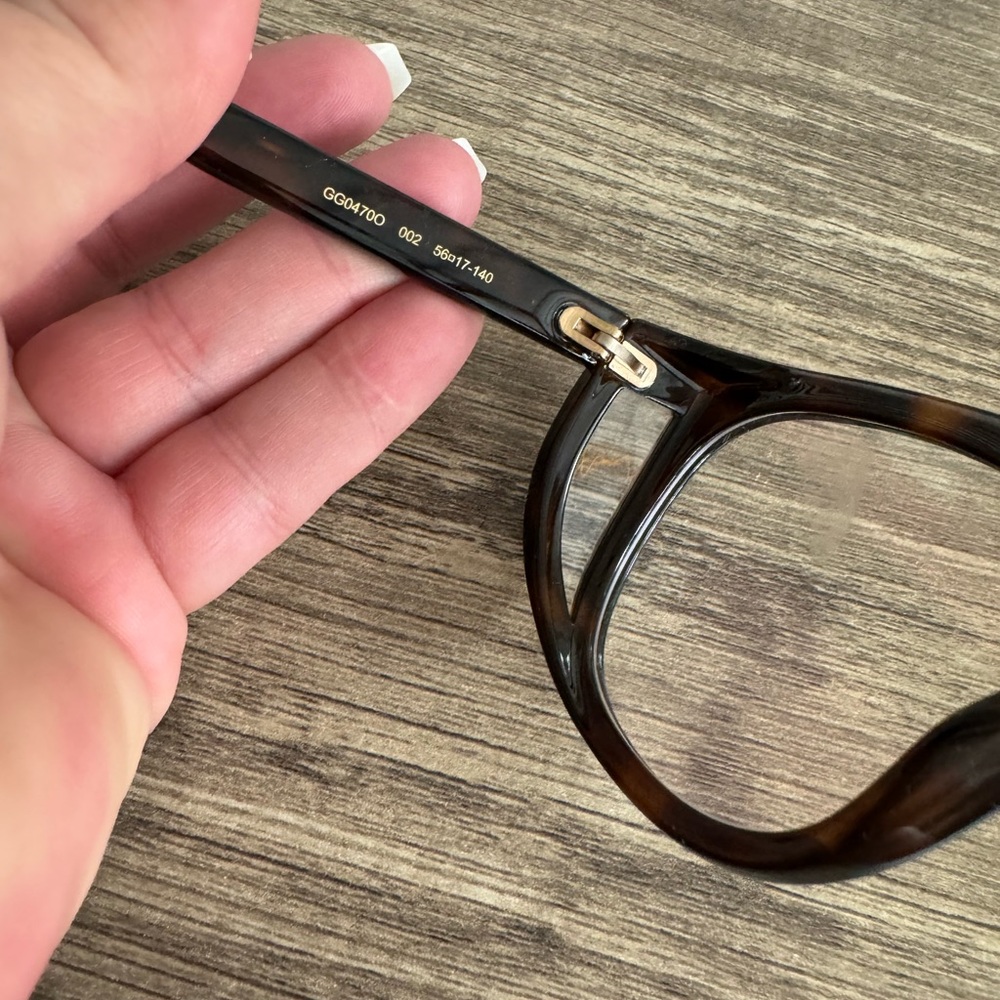 Gucci clear frames - Picture 3 of 4
